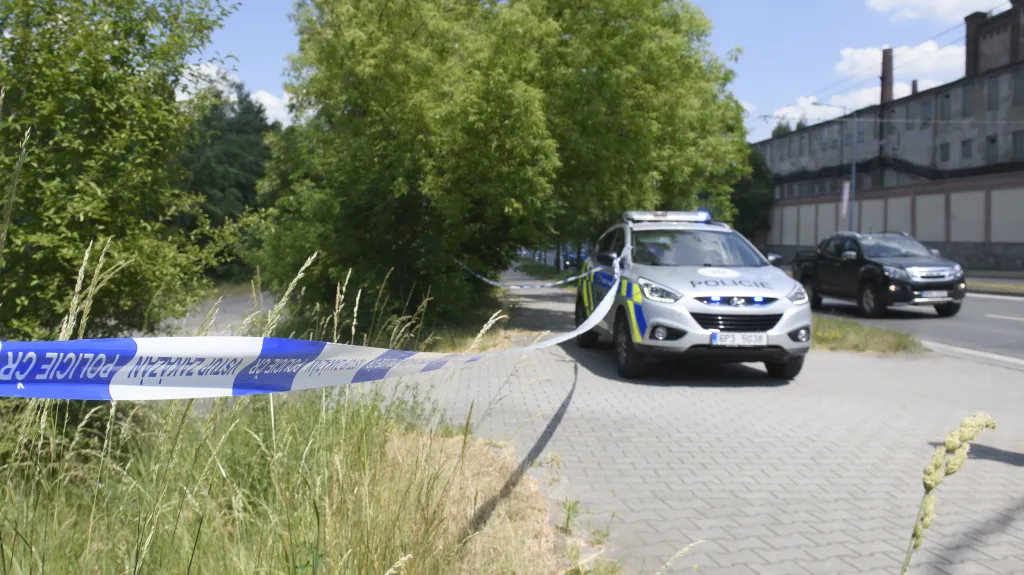 Místo úniku chemikálií