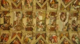 Stvoření světa na stropě Sixtinské kaple