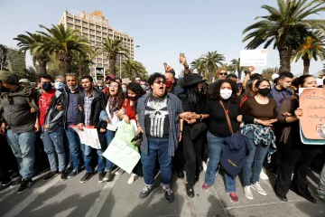 V Tunisu demonstrovaly tisíce lidí. Byl to největší protest za poslední roky, tvrdí Reuters