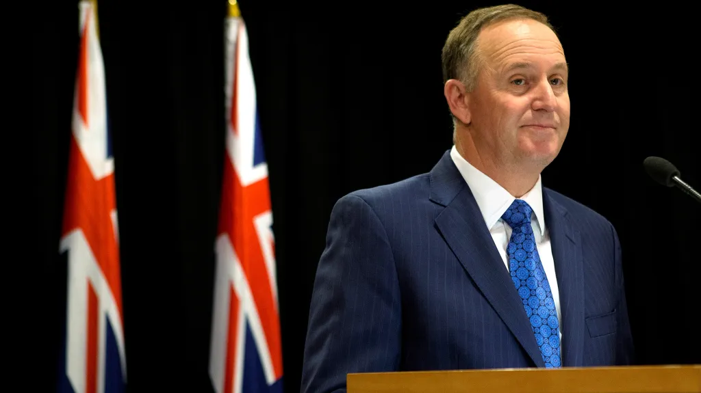 Odstupující novozélandský premiér John Key