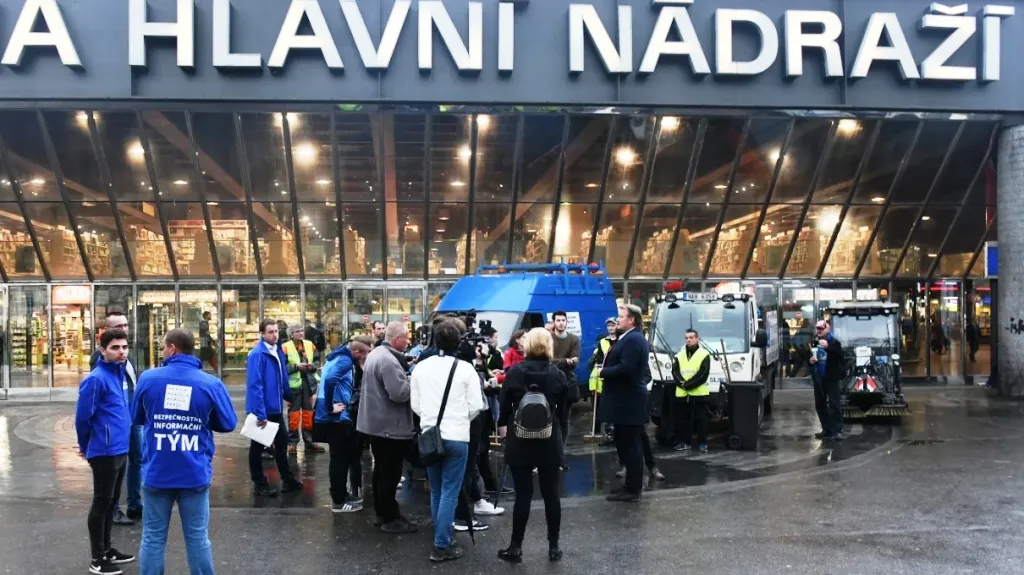 Představení ochranky Vrchlického sadů