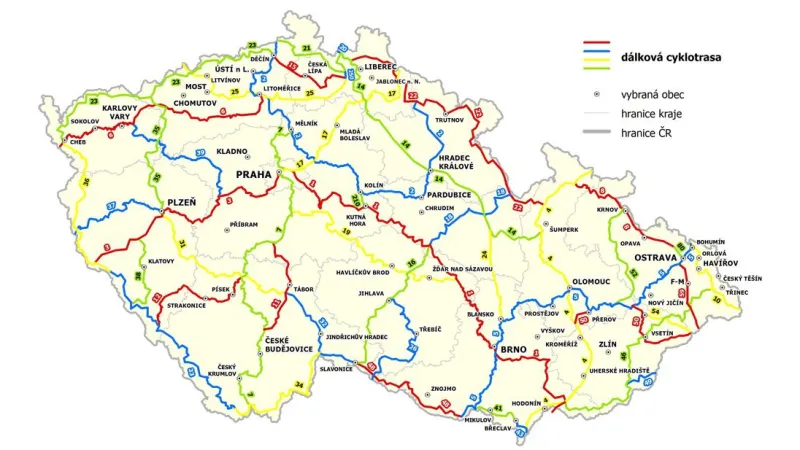 Dálkové cyklotrasy