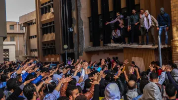 Protesty na Alexandrijské univerzitě