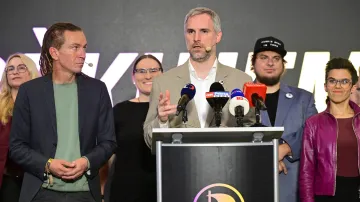 Tisková konference Pirátů