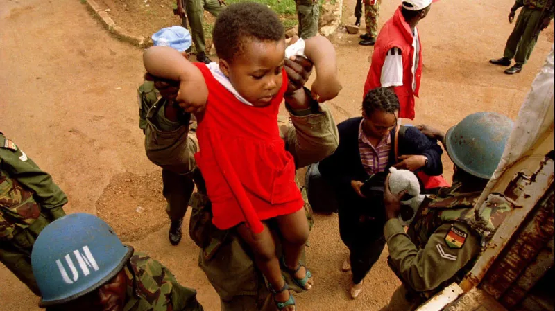 Modré přilby OSN ve Rwandě, rok 1994