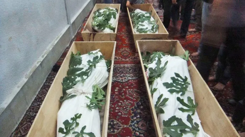 Oběti bojů v Sýrii