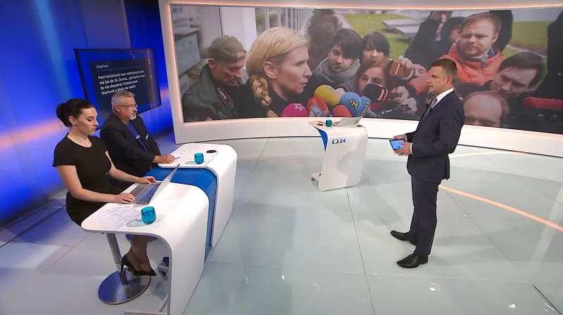 Devadesátka ČT24 se šéfem školských odborů Františkem Dobšíkem