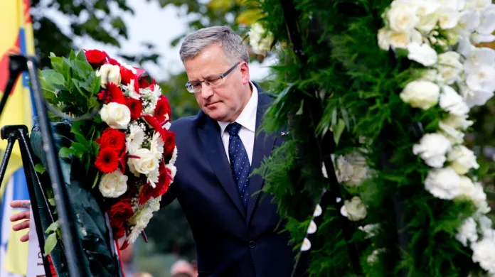 Polský prezident na vzpomínkové akci v nizozemském Drielu