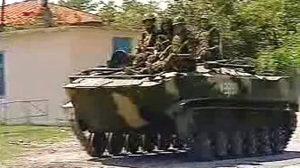 Vojáci v Abcházii