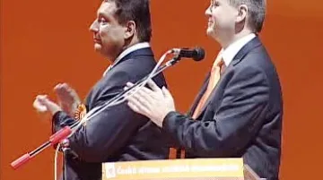 Jiří Paroubek a Michal Hašek