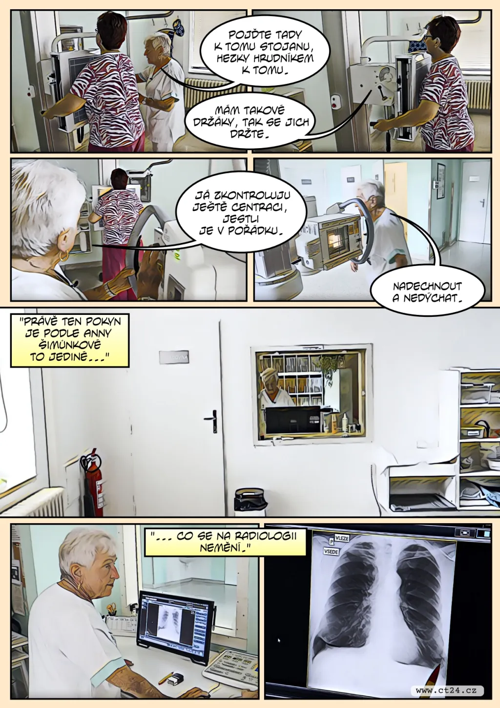 Profesně nejstarší radiologická asistentka letos odchází do důchodu