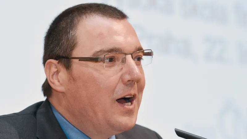 Guvernér ČNB Miroslav Singer