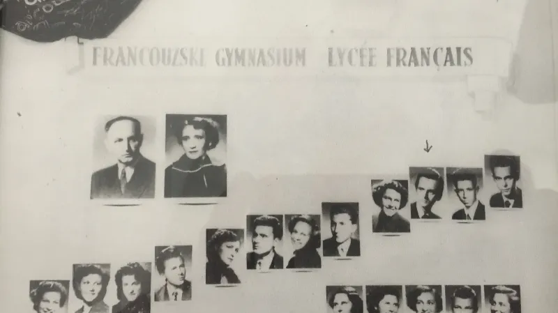 Maturitní tablo Bohumila Robeše