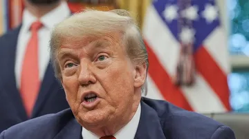 Prezident Spojených států Donald Trump na snímku z července 2025