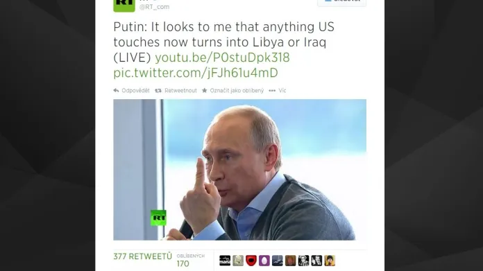 Putinův citát