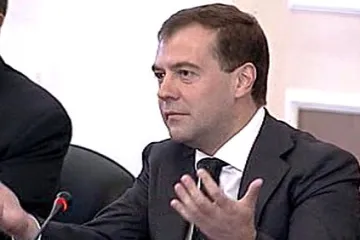 Medveděv chce společnou protiraketovou obranu Ruska, USA a EU