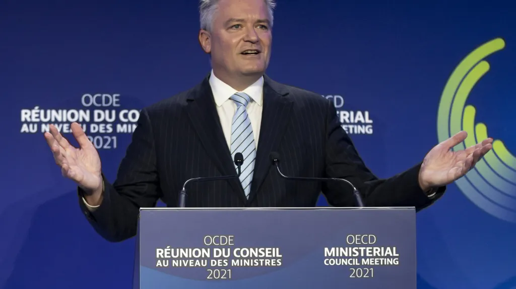 Šéf OECD Mathias Cormann (foto z června 2021)