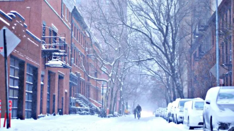 Severovýchod USA zachvátila sněhová bouře