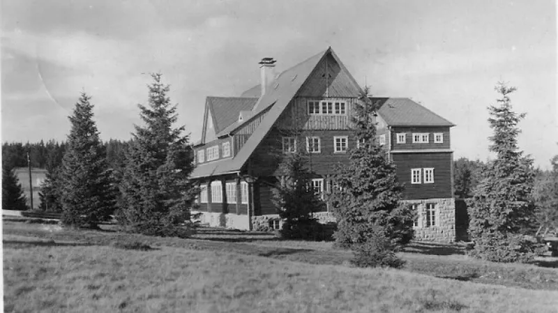 Prezidentská chata za starých časů