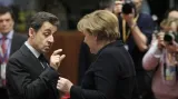 Nicolas Sarkozy a Angela Merkelová