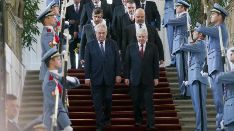 Jmenování nové vlády tématem Událostí