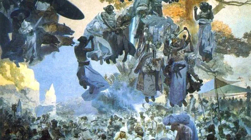 Slovanská epopej / Slavnost Svantovítova