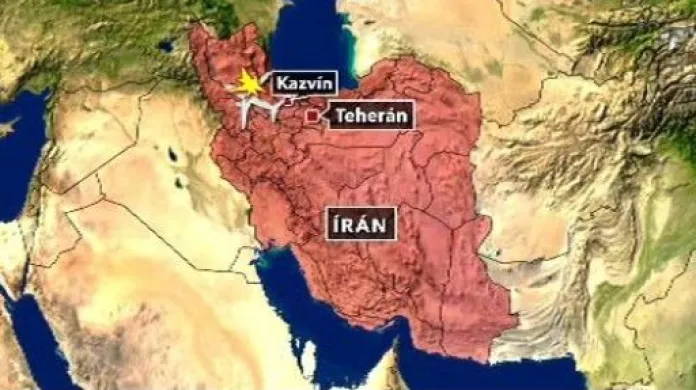 Zřícení íránského letadlo
