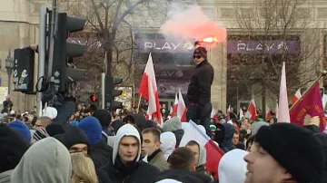 Demonstrace ve Varšavě