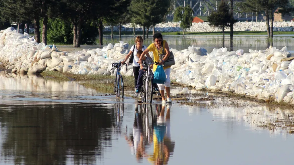 Povodně na Balkáně