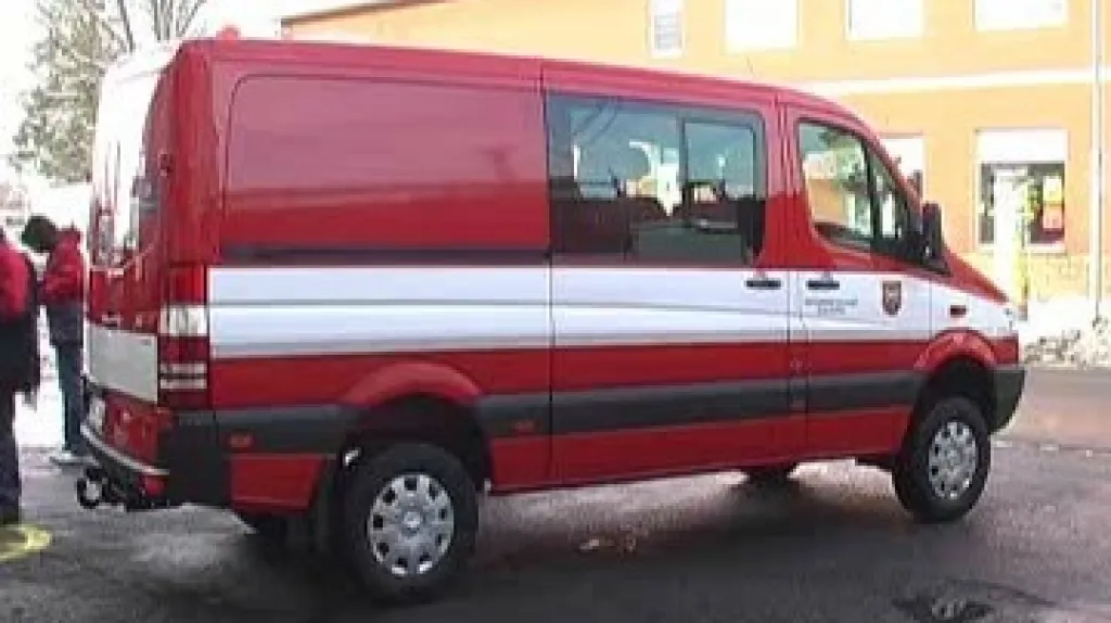 Nový vůz dobrovolných hasičů