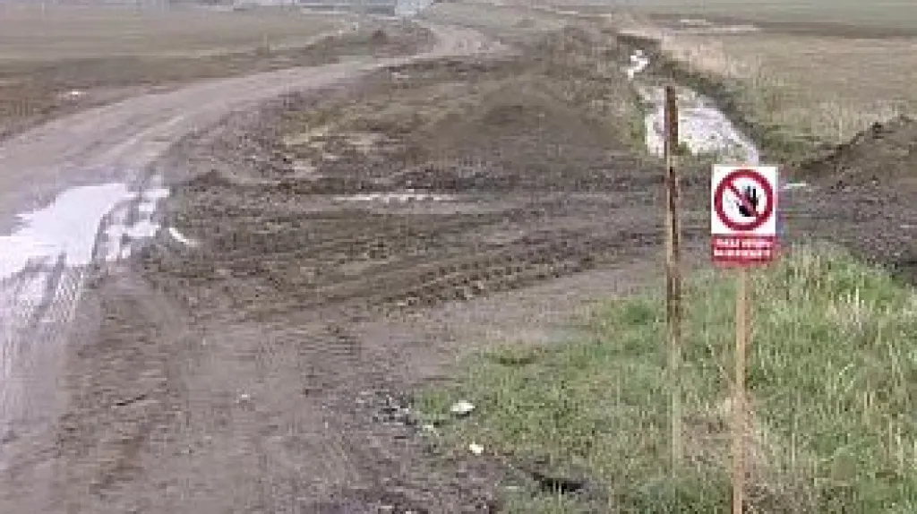 Trasa obchvatu u Holic