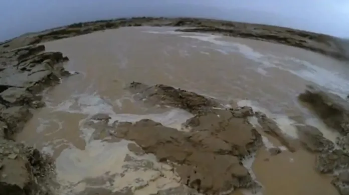 Změny hladiny vody v Mrtvém moři