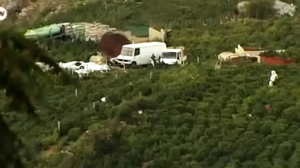 Konopná pole v Lazaratu