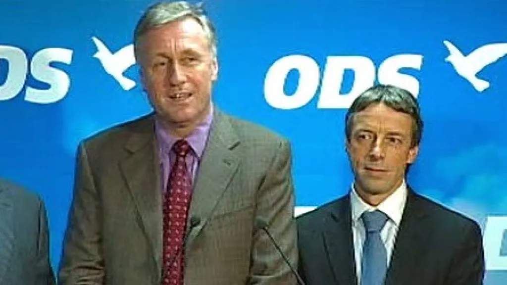 Mirek Topolánek a Pavel Bém