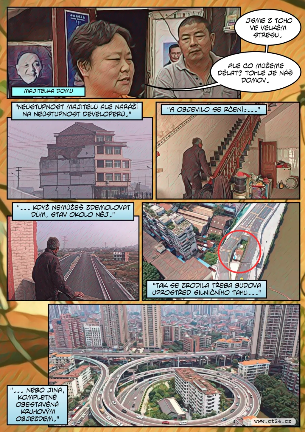 Samota v moři betonu