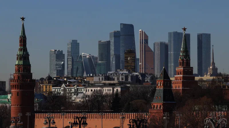 Moderní čtvrť Moskva-City