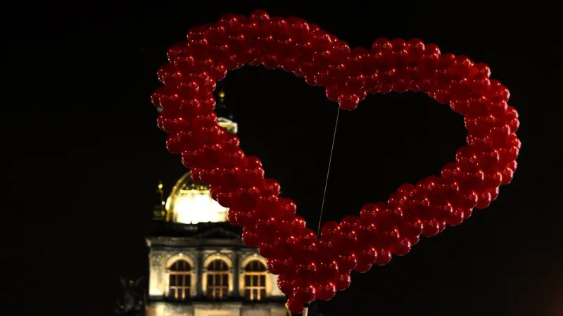 Vzpomínková akce na Václavském náměstí