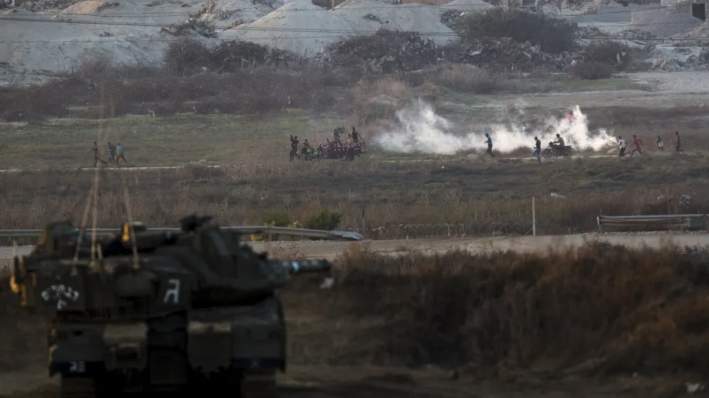 Střety mezi Palestinci a izraelskou armádou