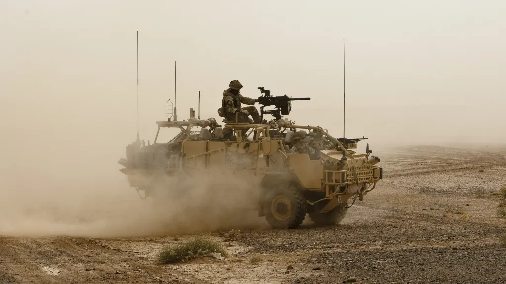 Britští vojáci, archivní snímek