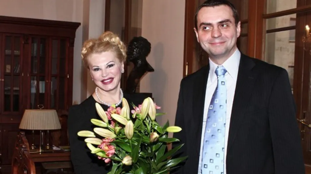 Dadja Altenburg-Kohlová a Václav Pelouch