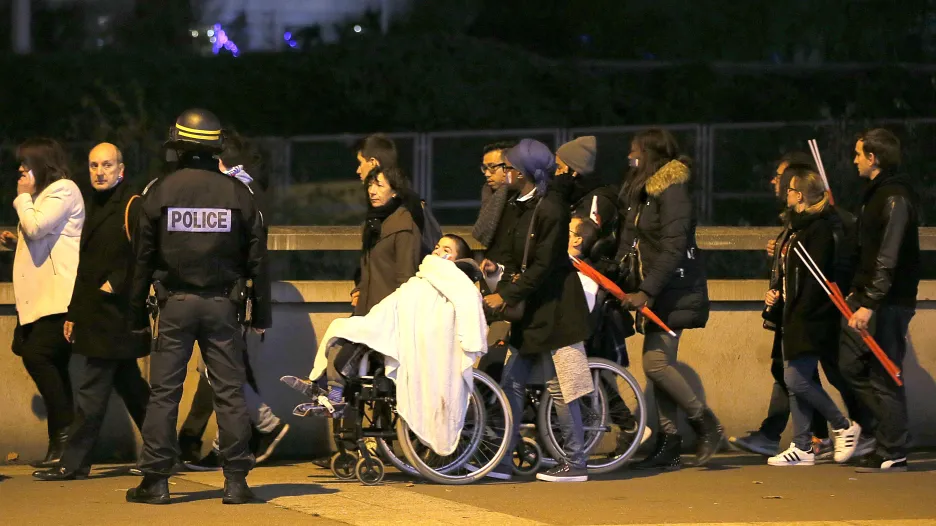 Zranění z pařížského stadionu Stade de France