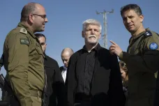 Rozsah pomoci palestinským civilistům je od izraelské armády enormní, řekl Pavel