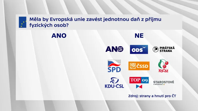 Měla by Evropská unie zavést jednotnou daň z příjmu fyzických osob?