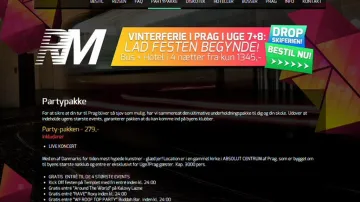 Dánské cestovky lákají na pobyty v Praze