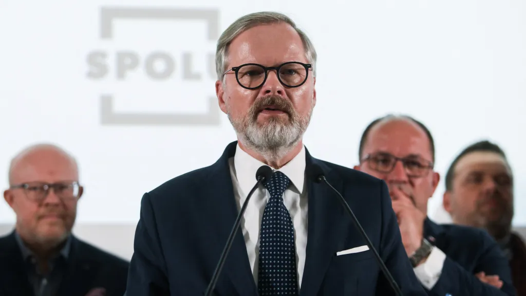 Premiér v demisi Petr Fiala (ODS)