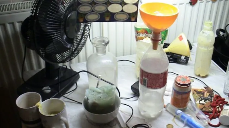 Odhalená drogová laboratoř