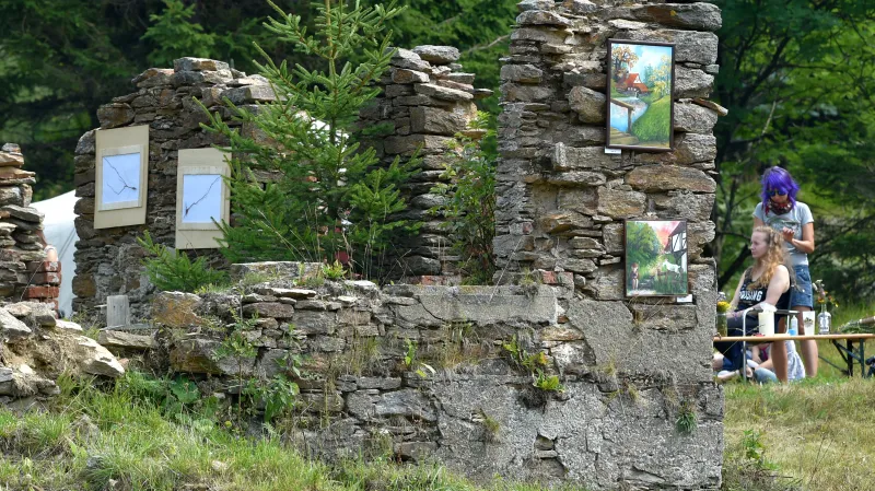 Landartový festival v Königsmühle 2019