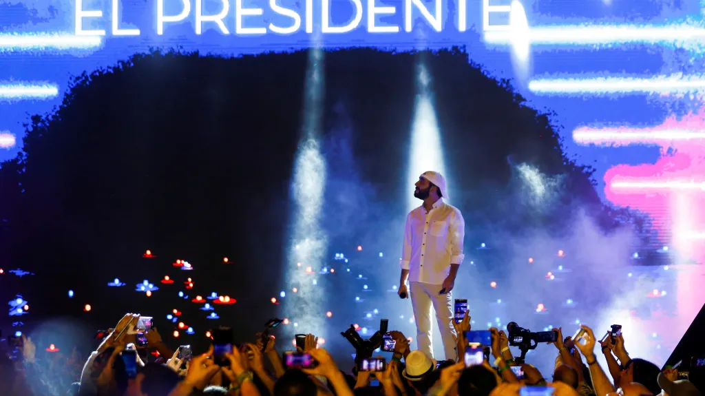 Prezident Salvadoru Nayib Bukele na „Týdnu bitcoinů“