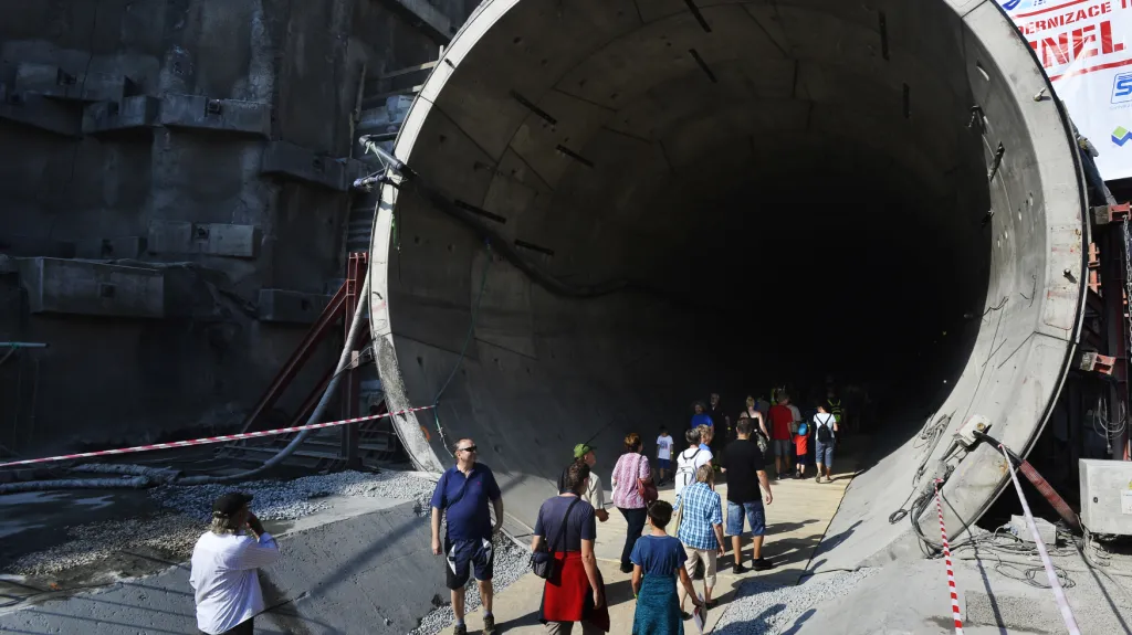 Den otevřených dveří v Ejpovickém tunelu