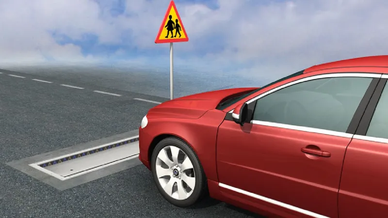 Systém aktivního snižování rychlosti